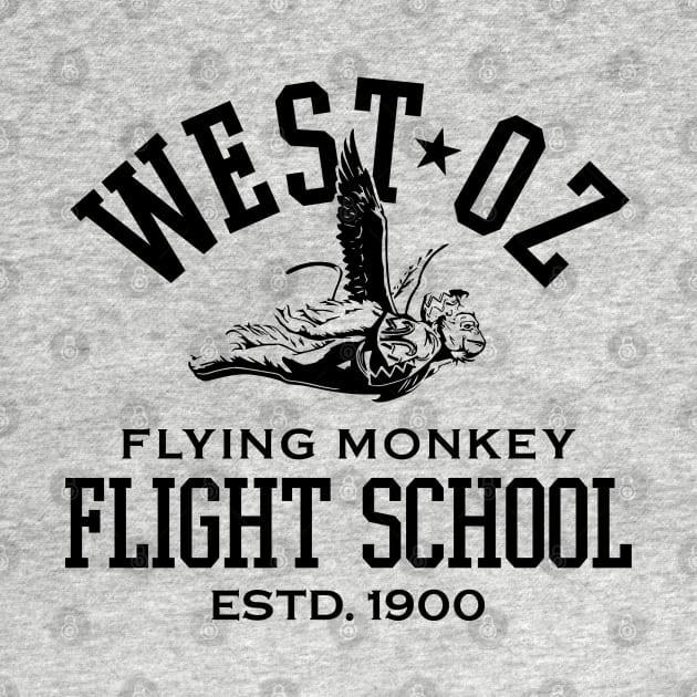 WEST OZ FLYING MONKEY FLIGHT SCHOOL - 2.0 by ROBZILLANYC